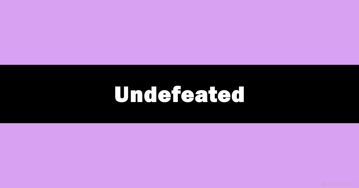 How to Change Undefeated App to English