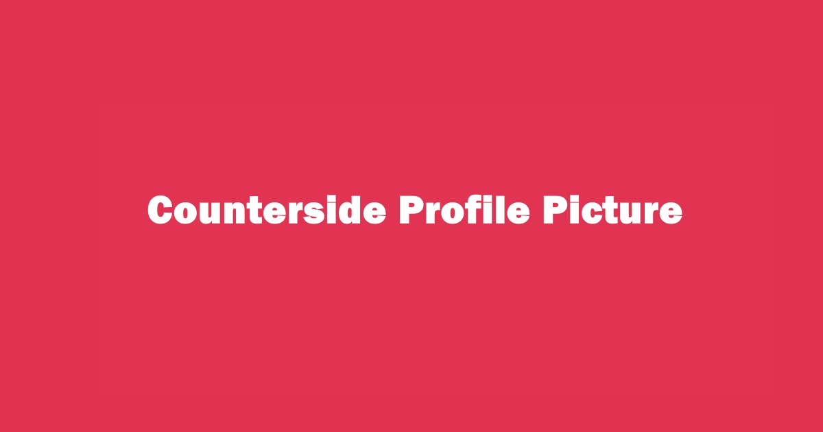 Counterside Profile Picture