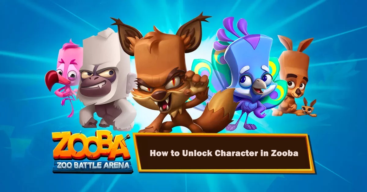 How to Unlock All Zooba Characters