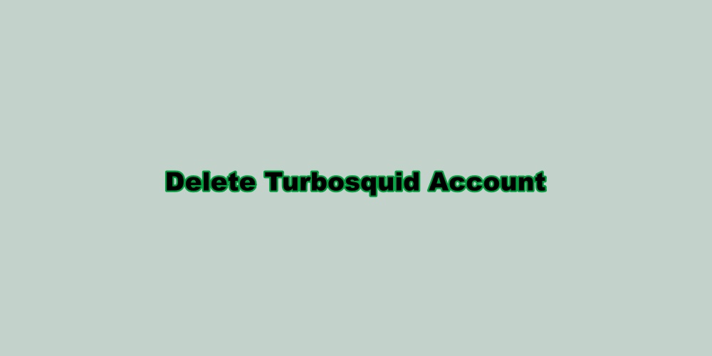 How to Delete a Turbosquid Account