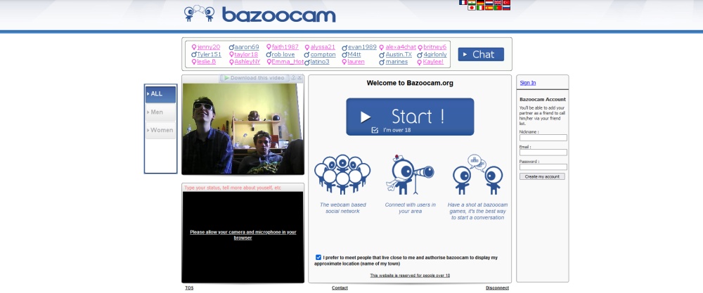 Bazoocam ChatHub Alternative