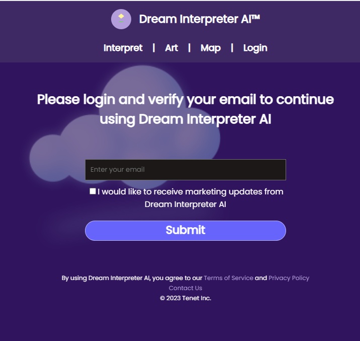 Dream Interpreter AI Login