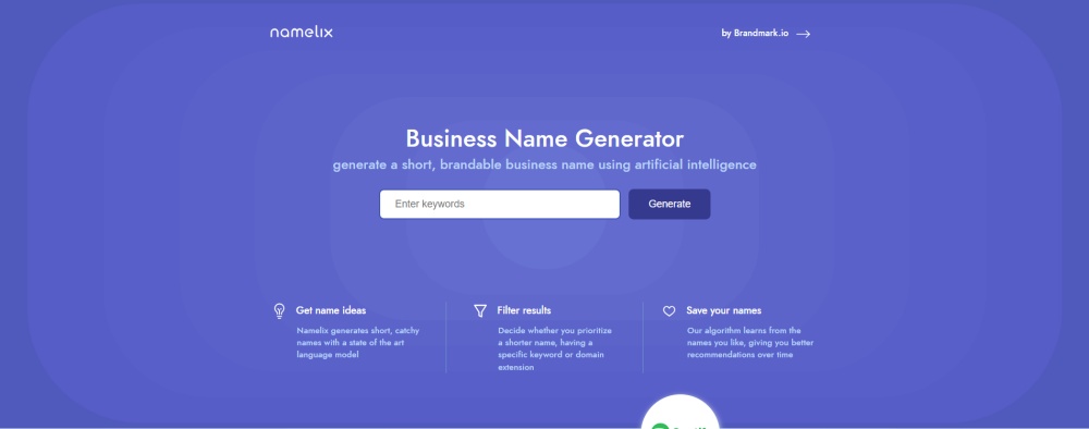 Namelix Name Generator