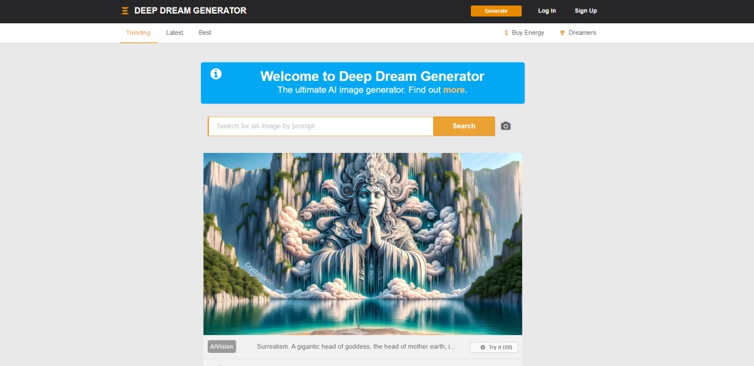 Free Deep Dream Generator